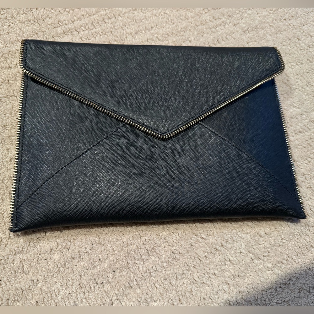 Rebecca Minkoff leather envelop clutch - Picture 2 of 4